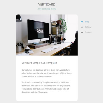 533 Verticard
